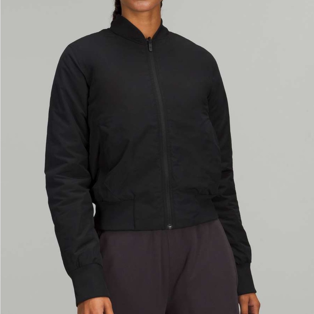 Lululemon Non-Stop Bomber Jacket Reversible size 6